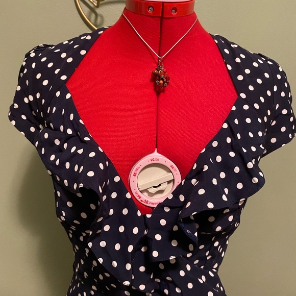 Polka Dot Romper - Picture 8 of 11